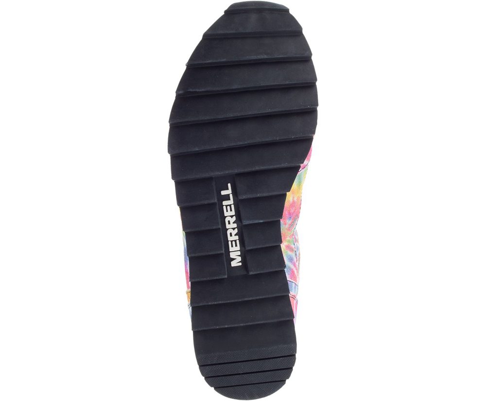 Merrell Sneakers Multicolor - Alpine Tie Dye Suede - Mens 43VLYDIFE